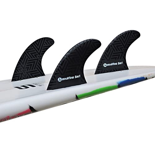 Quilha SM1 Média - Soul Fins (Preto)