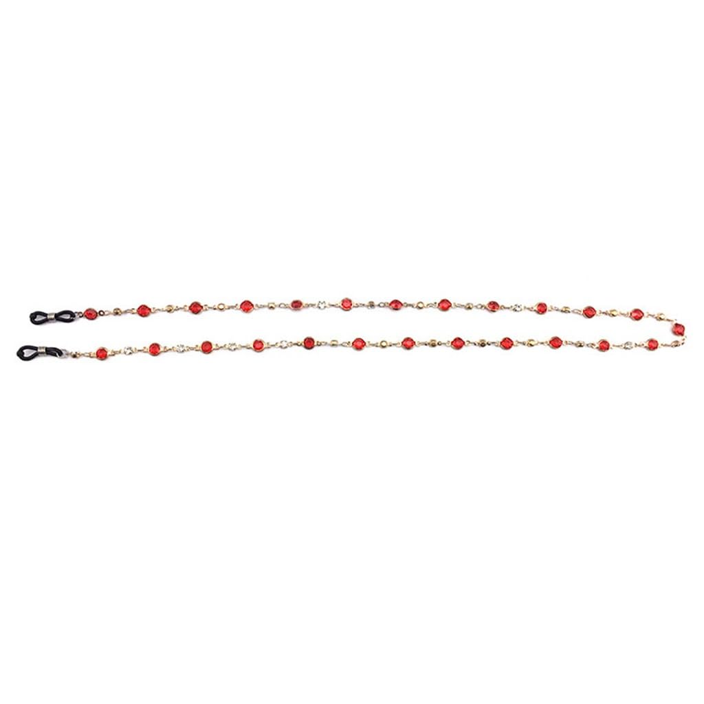 Bocchino Grande con Perline Collana Occhiali Catena Cordino Accessori Corda for Occhiali Anti-Perdita