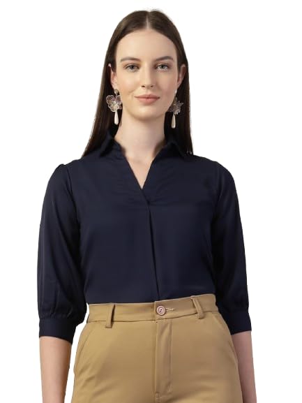 Haut formel pour femme noir la perfection d'une coupe intelligente