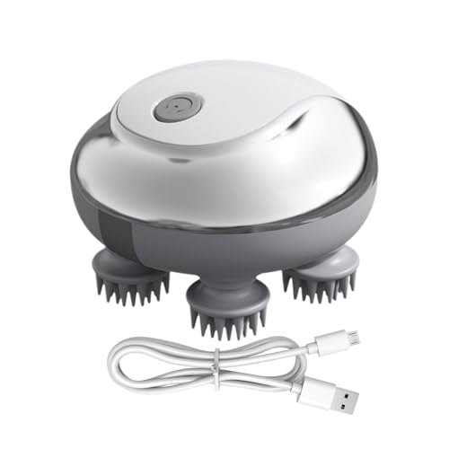 Massageur de Cuir Chevelu - Appareil De Massage Du Cuir Chevelu Utilisable À Sec Et Sous La Douche,Stimulateur de Brosse Électrique avec 3 Modes Réglables Activation des Follicules Démêlage pour Salon