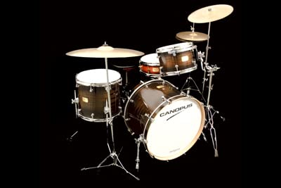CANOPUS Mahogany Standard Kit Brown Burst LQ