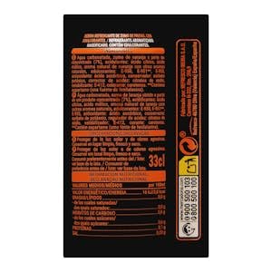 Refresco de naranja Hacendado zero fresh gas 6 latas x 330 ml Pack 2