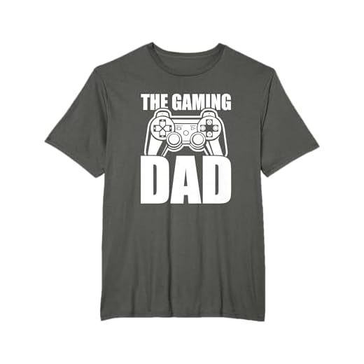 Herren The Gaming Dad Game Controller Spruch Geschenkidee Vatertag T-Shirt