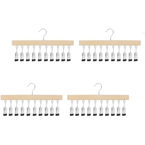 LMSAWK 4 Pack Wooden Hat and Legging Organiser Cover