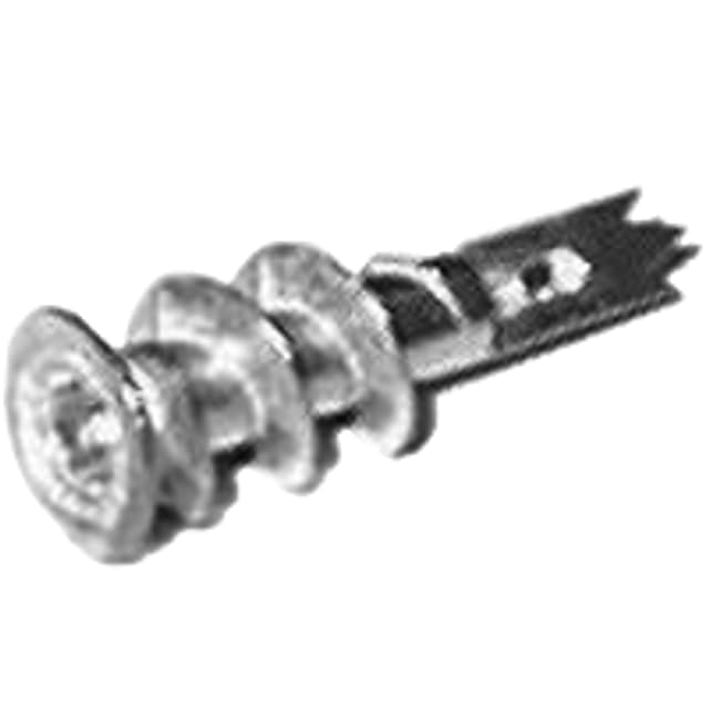 9/16 x 2-1/2 E-Z Anchor Toggle Zinc Die Cast for Use W/#8 Screws, 10 Pack