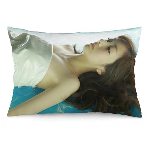 波瑠 2 枕カバー ロング枕カバー 両面印刷 柔らかく生地 横寝用抱き枕 向き寝 室内装飾 16 "x24 "