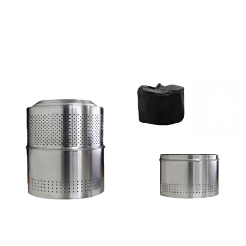 Dazzix�t���C���X�g�[�u �A�����t�@�C���[�s�b�g�A�����Α� �񎟔R�� ���d �y�� �����Ȃ� �X�e�����X�� �y���b�g/�d/�����t�Ή� �g���s�v �����^�т��ȒP�A�L�����v�A����A�p�e�B�I�A��A�s�N�j�b�N�ɍœK (�O�܂�/ ���a27cm)