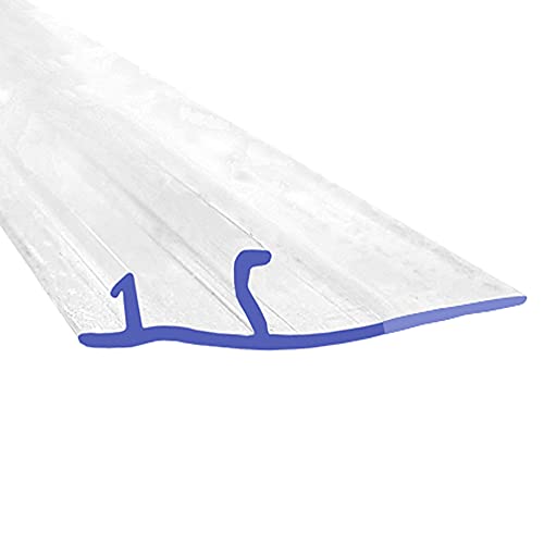 Soft Flexible Rubber Shower Seal | for Bi Folding Doors & Shower Screens | Fits Into Channel | BIF081 (2 Metres)