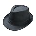 Unisex Solid Classic Fashion Designer Wide Brim Roll Up Fedora Hats Jazz Hat Bowler Hats Panama Hat Gentleman Breathable Lightweight Outdoor Travel Low Profile Grey One Size