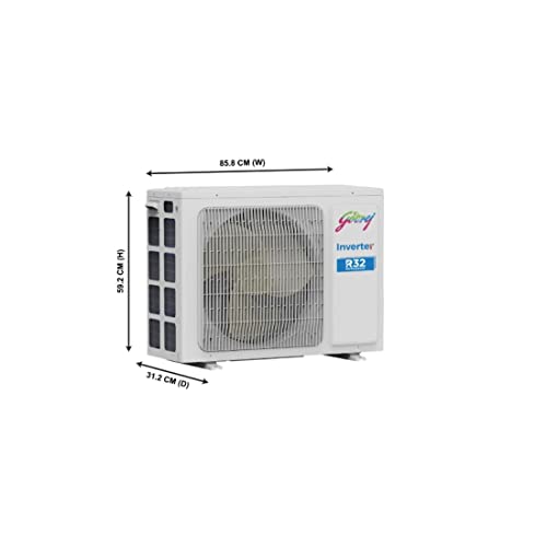 Image of Godrej 2 Ton 3 Star Inverter Split AC (AC 2T SIC 24ITC3-WWA, White)