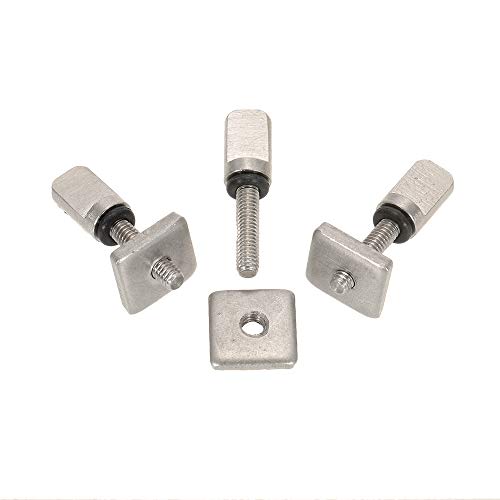 Parafusos, Andoer 3 Parafuso de barbatana deslizante de longboard prancha de surfe e kit de substitu