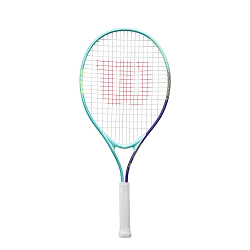 Wilson Intrigue Jr 25 Tennis Racket, Blau Grün/Blau