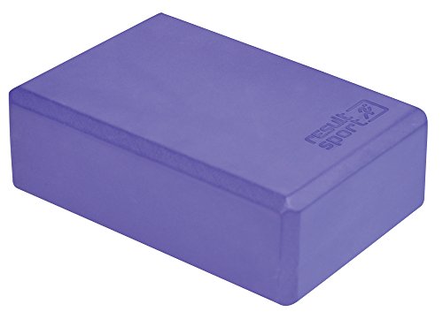 Resultsport yogablok – dicht eva-schuim, voor oefeningen, hardschuim, antislip.