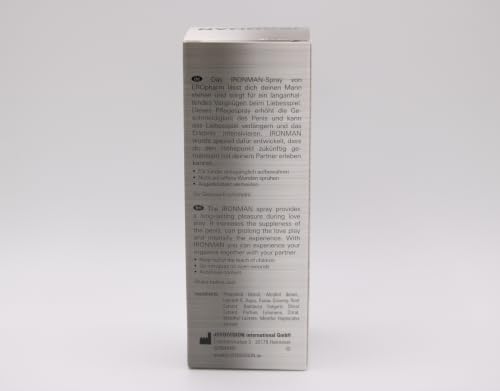 JOYDIVISION EROpharm – IRONMAN PERFORMANCE SPRAY, 30 ml, langanhaltendes Vergnügen, Penis-spray