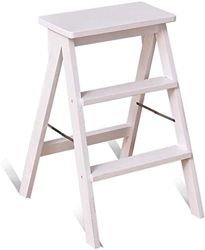 Silla de escalera portátil y plegable con peldaños antideslizantes
