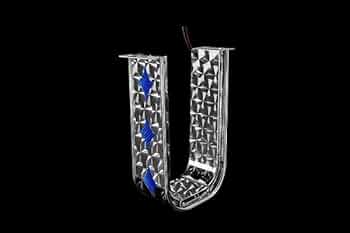 デコトラ　シャフト　ガード　鱗　ステンレス　ウロコ　菱　アンドン Amazon.co.jp: □マニア必見 ⇒菱抜きシャフトガード ステンレス