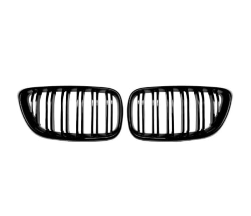 Grilles pare-chocs avant BMW Série 2 F22 F23 style M Tech dual matte black 14-18