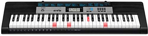 Casio LK-136AD Clavier noir avec bloc dalimentation, touches lumineuses - Les Beatles, Paul McCartney, John Lennon, RIngo Starr, George Harrison Casio LK-136AD Clavier noir avec bloc dalimentation, touches lumineuses