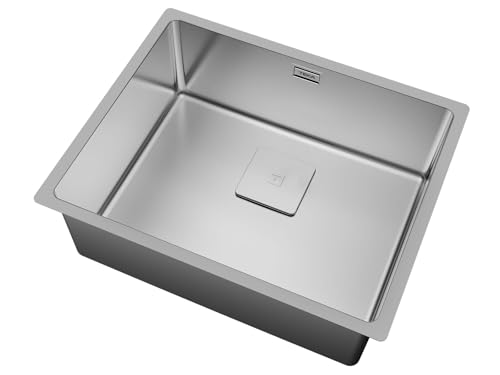 Miniatura 4 de Teka Fregadero Cocina 50 Cm 1 Seno Flexlinea Triple Posibilidad De Instalación, Acero Inoxidable Para Mueble 60cm, Silentsmart, Duradero, Modelo Rs15 50.40