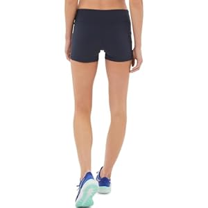ASICS Damen 7,6 cm Kompressionsshorts Marineblau