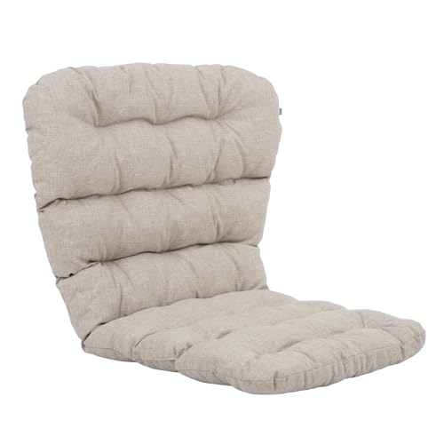 PATIO Hochlehner Auflage Folio 128 x 80 cm Gartenstuhl Polster gesteppt Befestigungsstreifen am Rückenteil