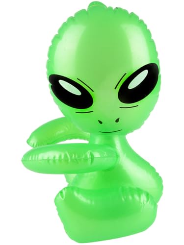 Alien Baby Doll Rhode Island Novelty 12.5' Green Inflatable Martian Baby Alien Prop Toy Decoration