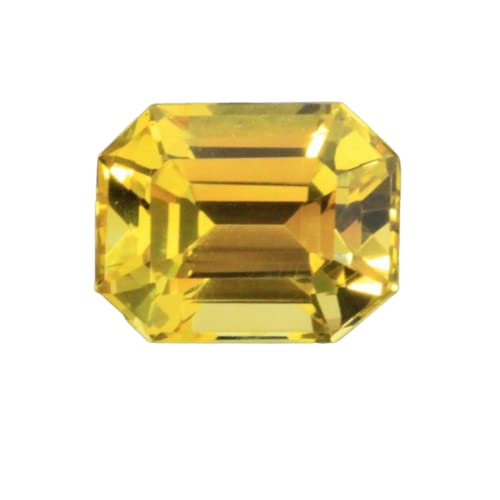 Zafiro amarillo natural AAA++ de 10 quilates sin tratamiento para alta joyería