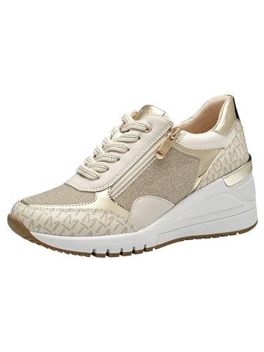 MARCO TOZZI Basket by Guido Maria Kretschmer 2-23723-41 Femme, Crème, 40 EU