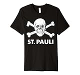 FC St. Pauli - Skull Logo - Official Merchandise Premium T-Shirt