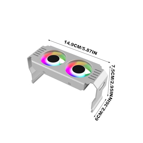 Ventilador de procesador para evitar sobrecalentamiento con disipador RGB 2