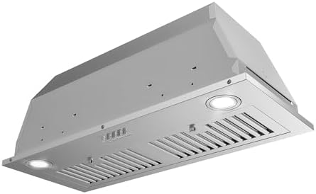 30 in. Lumin Collection 380 CFM Ducted Insert Range Hood, LED, Stainless — view 10