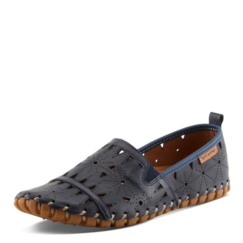 Spring Step Womens Fusaro Slip-On Shoe Navy EU 39 / US 8.5