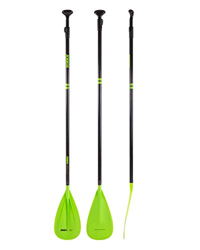 JOBE Fusion Stick SUP 3-Part Paddle Surf, Adults Unisex, Green (Green), One Size