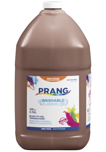 Peinture lavable marron à base d'eau haute couvrance 1 gal