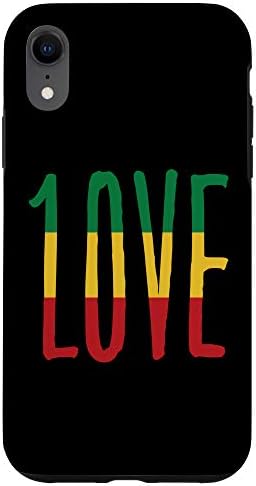 iPhone XR Love Jamaican Rasta Reggae Case
