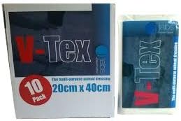 V-Tex Animal Dressing - Pack of 10 Dressings