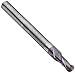 YG-1 EM813 Carbide Ball Nose End Mill, Metric, TIALN Multilayer Finish, 30 Deg Helix, 2 Flutes, 160mm Overall Length, 20mm Cutting Diameter, 20mm Shank Diameter