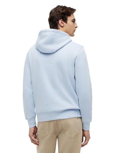Image of Tommy Hilfiger Men's Medium Weight Fleece Hoodie Sweatshirt With Embroidered Logo, Also Available in Big & Tall