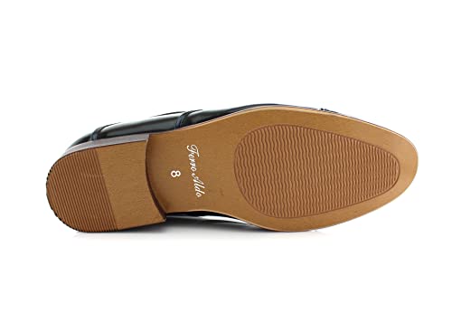 Image of Ferro Aldo Men's Classic Cap Toe Oxford Dress Shoe Collection | Perfect for Formal, Business, and Wedding Attire