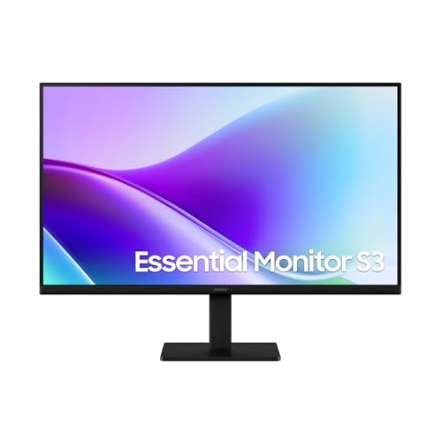 Image of Samsung Monitor Essential S3 27 Inch IPS FHD 120Hz Preto