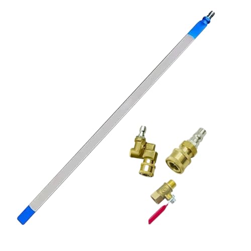 車用ラジエーター クリーニングツール | 車用 ラジエーター 高圧 洗浄 ワンド - 高効率システム ポータブル 家庭用アクセサ リー RV車用,車、トラック、RV用のラジエーター洗浄ツール