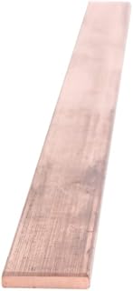 GatherTOOL 1Pc T2 Copper Strip 99.9% Pure Red Copper Flat Metal Plate Thickness 1/1.5/2/3/4/5mm Copper Plate DIY Material (Color : 1PC, Size : 2x10x250mm)