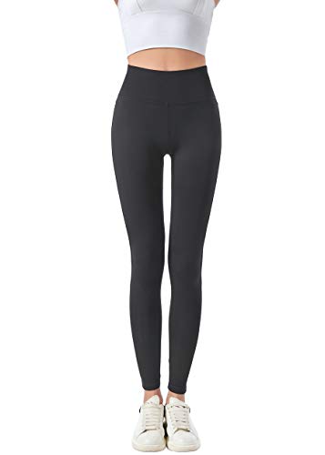 JOPHY & CO. Leggings femme long élastique pour yoga et pilates (code 9818) - Noir - S Cover