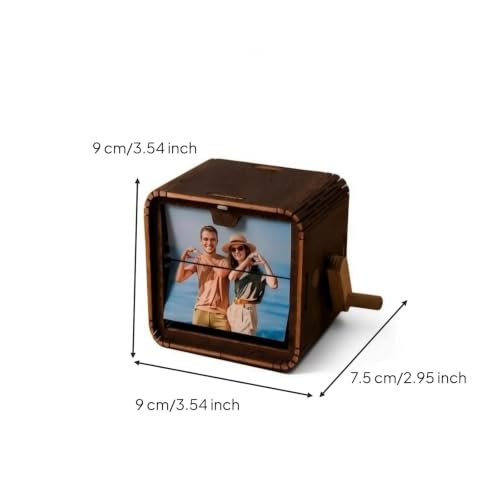 Caja musical con portafotos para revivir momentos inolvidables en pareja 4