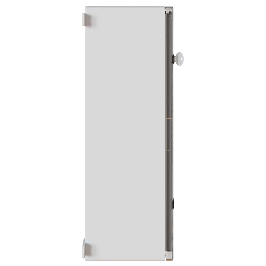 Armario de control de 57 x 24,5 x 70 cm de plástico ABS resistente, caja de control para interiores y exteriores con puerta transparente