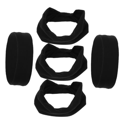 5pcs Youth Sports Headbands Boys and Girls Sweatbands for Football Soccer Baseball Running Unisex Elastic Breathable Comfortable Wearing