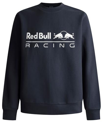 Red Bull Racing X Pepe Jeans RBR Team Logo Crew Maillot de survêtement, Bleu (Dulwich Blue), M Homme