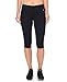 Danskin Women's Capri Legging,Black,X-Large