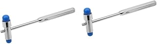 ULTECHNOVO Tendon Hammer Percussion Hammer 2pcs Percussion Reflex Hammer Percussion Hammer Diagnostic Hammer Nerve Hammer Medical Nurse Knee Hammer