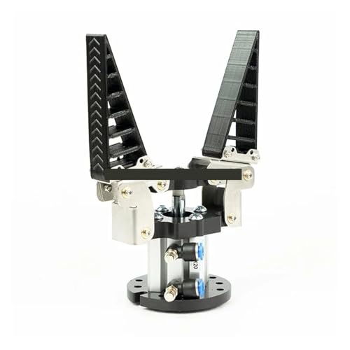 MJINA Garra mecánica biónica Flexible, Mano mecánica, Pinza de Dedo Suave, Abrazadera Flexible, Robot Suave, Accesorios de Garra mecánica(2 Finger Pneumatic1)